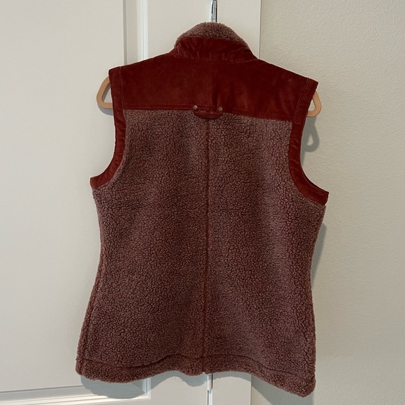 Royal Robbins Tea Berry Canyon Sherpa Fleece Vest - Picture 7 of 9